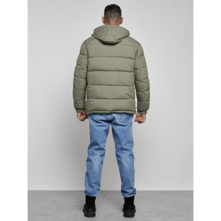 Sports male winter, size 56, khaki color-3