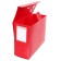 A4 archive folder A4, a root of 120 mm, plastic, calligrata, cut fastener, red, up to 1100 sheets
