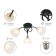 Luiza 9140-303 3he27 60W chandelier