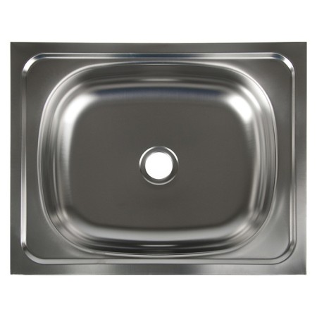 Kitchen sink "Vladiks", invoice, without siphon, 50x40 cm, stainless steel 0.4 mm