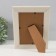 Photo frame plastic 10x15 cm "Weaving" gray with light stroke of 19.8x14.8x1.2 cm
