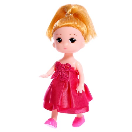 House for dolls "Fairytale life" with a doll, a pet and accessories, the light-14