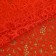 Lace elastic fabric, 190 mm × 2.7 ± 0.5 m, red color