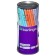 Black -granographic pencil Berlingo "Instinct", HB, three -sided, black tree, sharpened