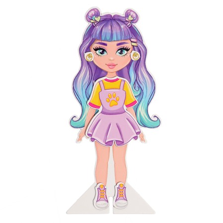 Magnetic game "Fashionable House: Teya"-12