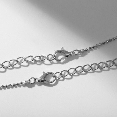 Kulons "Demetrons" roses, colored in silver, 40.5 cm-2