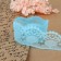 Capricon lace, 40 mm × 10 ± 1 m, blue color