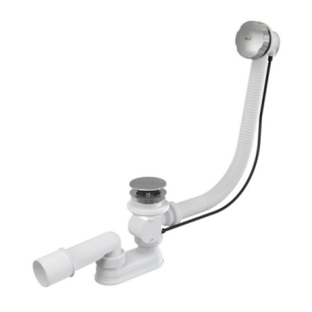 Alcadrain A55KM-80, automatic, 80 cm bathtub siphon