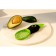 Knife for avocado shares, color mix