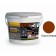 Paint for roofs and basements, 3 kg, brown color