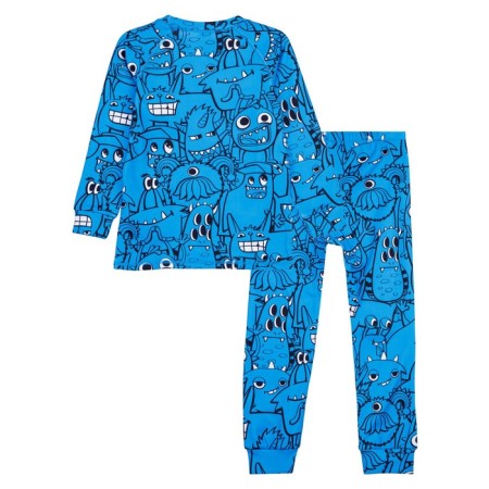 Thermal complex for a boy: trousers, sweatshirt, height 104 cm-1