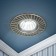 Lamp built -in era ST6, IP20, 50W, 90x28 mm, color Satin silver/gold