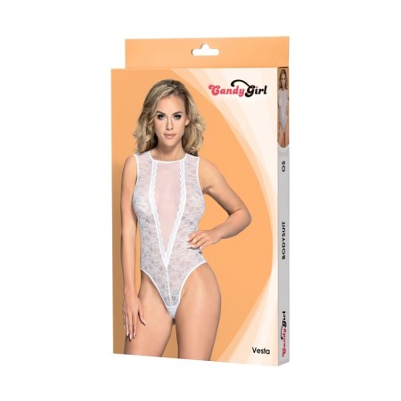 Body Candy Girl Vesta White, OS-2