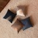 Decorative pillowcase SL Home Linen 40*40 cm, col. Brown, 100%flax