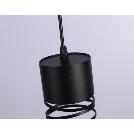Suspended lamp with a replaceable lamp Ambrella Light, Techno, TN71109, GX53, Black Color Black-3