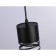 Suspended lamp with a replaceable lamp Ambrella Light, Techno, TN71109, GX53, Black Color Black