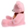 Soft toy "Bear Toptyka", pink color, 70 cm