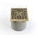 Gag Bronze de Luxe 21962-57, vertical, d = 100 mm, 100x100 mm, brass, bronze