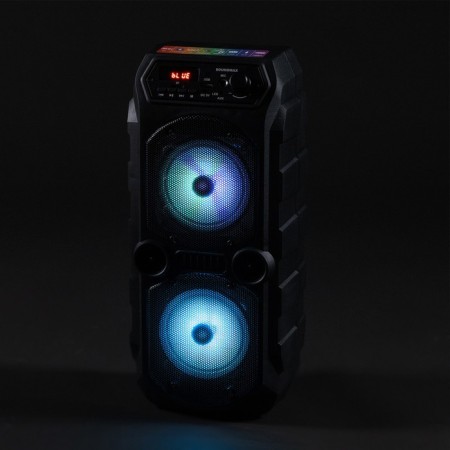 Portable karaoke system Soundmax SM-PS4425, 30 W, 1200 mAh, BT, SD, AUX, USB, backlight-8