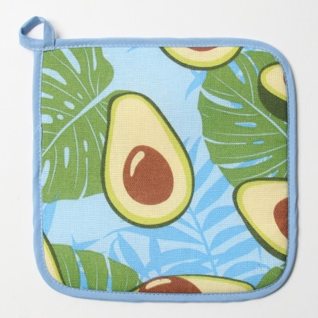 Group 18x18 cm, avocado, martial, 100% cotton-2