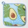 Group 18x18 cm, avocado, martial, 100% cotton