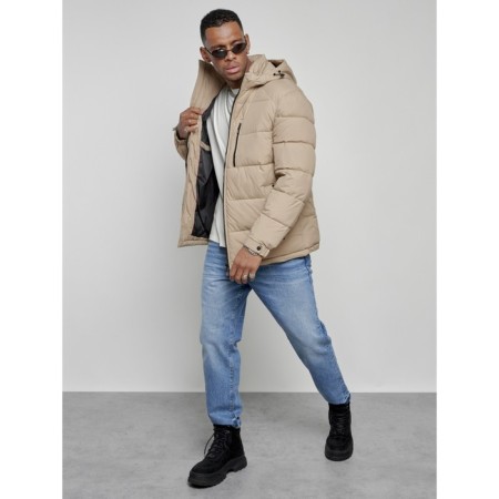 Sports male winter, size 54, beige color-15