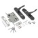 Smeal castle with handles "Ptimash" Zv4-3.07 (ZV4-0623), m/o 55, silver color