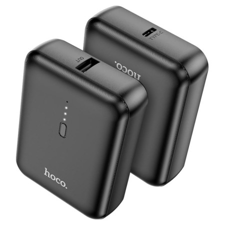 External battery Hoco J96, 5000 mAh, 1 USB, 2 A, display, black-1