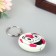 Light Light on the Ring "Football Smile" glows mix 4x4x1 cm
