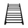 Electric towel "Sanprise" Contour P10, 500x1000 mm, universal, black