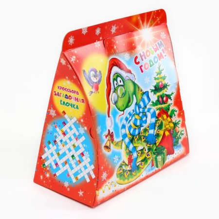 Gift box New Year's snake frost 20.5 (23) x 24 x 11.7 cm-2