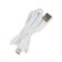 EXPLOYD EX-Z-1425, 2 USB, 2.4 A, Type-C cable, 1 m, white.