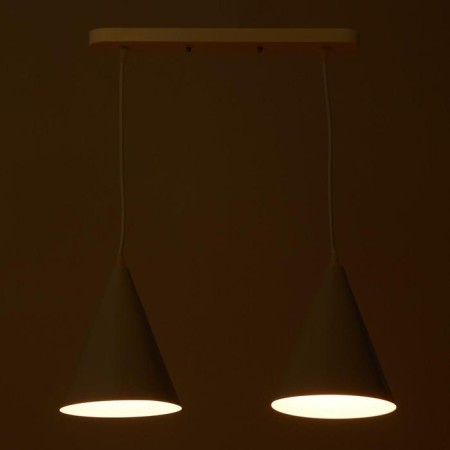 Lamp Bayerlux suspension Bayerlux 2he14 40W white d = 16, h = 20+60 cm-2