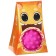 Developing tactile ball "Red Monster", with a squeak, 1 pc, crumb I