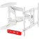Bronstein for TV ONKRON M6L White 40 "-75" Max.45kg wall-mounted turn and slope