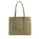 Bag women, genuine leather, green 33x12x40 cm