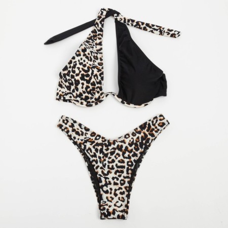 Separate Minaku swimsuit leopard, size 46-7