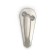 Hook furniture tundra TKO008, one -rod, chrome, 8 pcs TMP