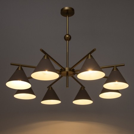 Caus "Flint" 8he27 40W coffee 90x90x50cm-2