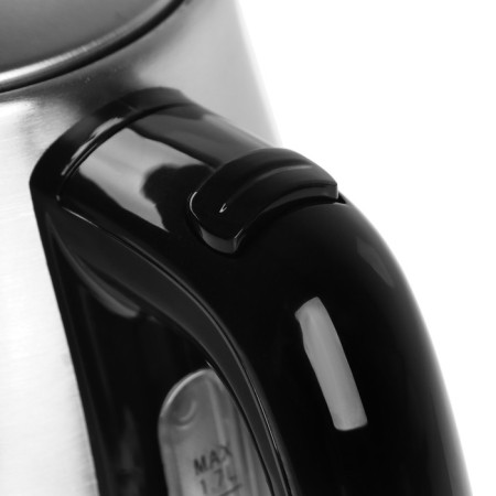 Electric kettle Brayer BR1022, Metal, 1.7 l, 2200 W, thermometer, silver-9