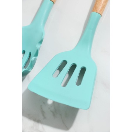 Spoon for spaghetti and spatula 37 cm x 16 cm x 2 cm "Mint stories"-3