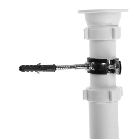 Siphon for washing Orio RS-4108, 1 1/2 "x40 mm, round funnel d = 70 mm, with a pipe 40x40/50 mm-2