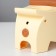 Levnok table lamp LED USB AKB yellow-chocolate 7.5x13x29 cm Risalux