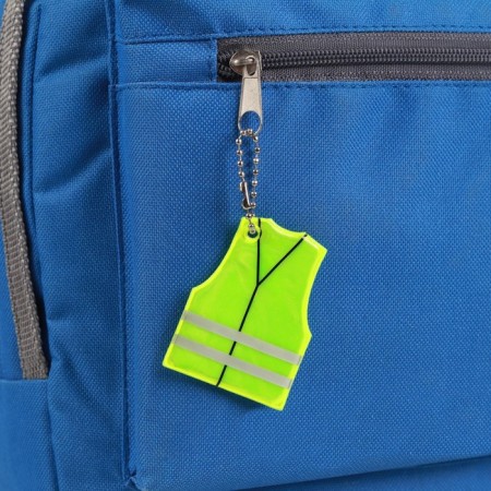 The reflective element "Vest", 5.6 × 4.4 cm, yellow color-1