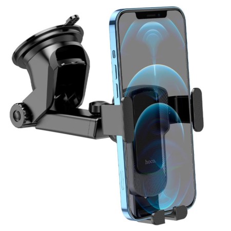 Hoco CA104 car holder, telescopic, for 4.5-7 ", gray-4