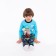 Pajamas for the boy Dino, the color is blue/dark blue, height 116-122 cm