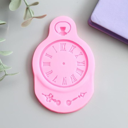 Mold Silicon "Pocket Watch" 9x5.6 cm