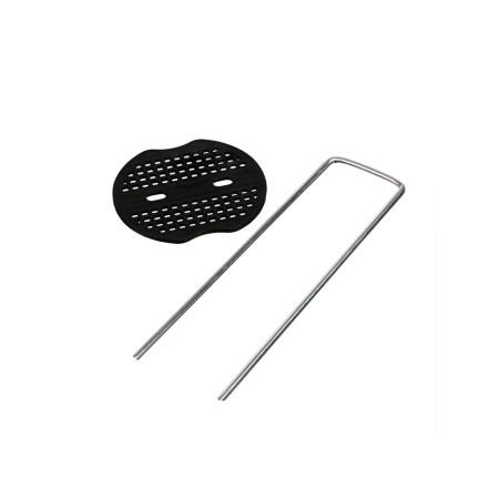 U-shaped brackets, h = 15 cm, with a plastic clamp, a set of 10 pcs., Greengo-1