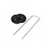 U-shaped brackets, h = 15 cm, with a plastic clamp, a set of 10 pcs., Greengo
