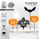 Topper for the Halloween cake, assorted